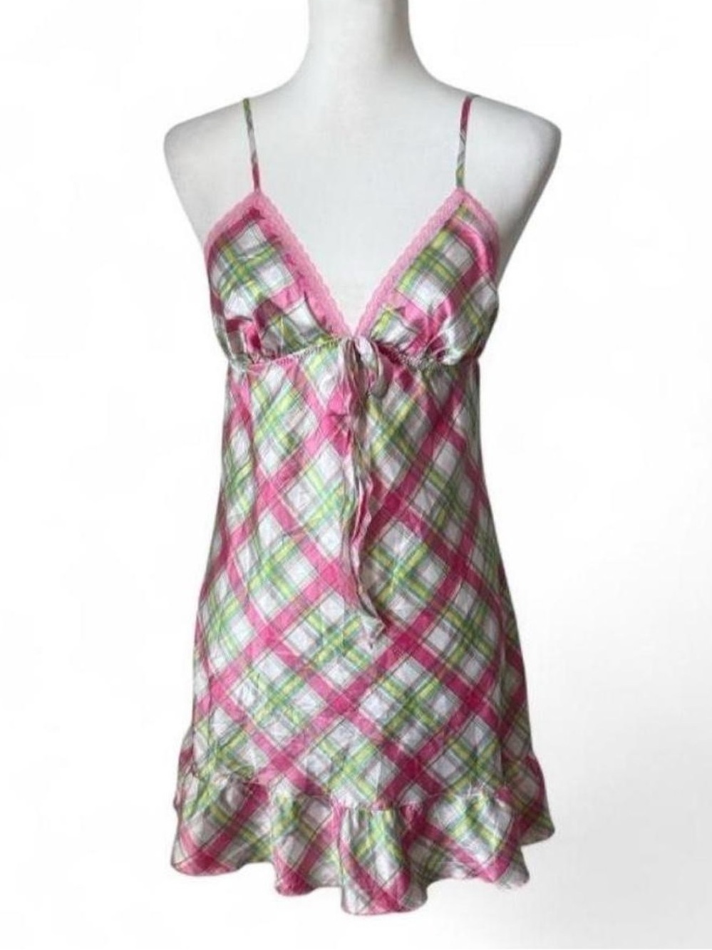 Victoria’s Secret Plaid Slip